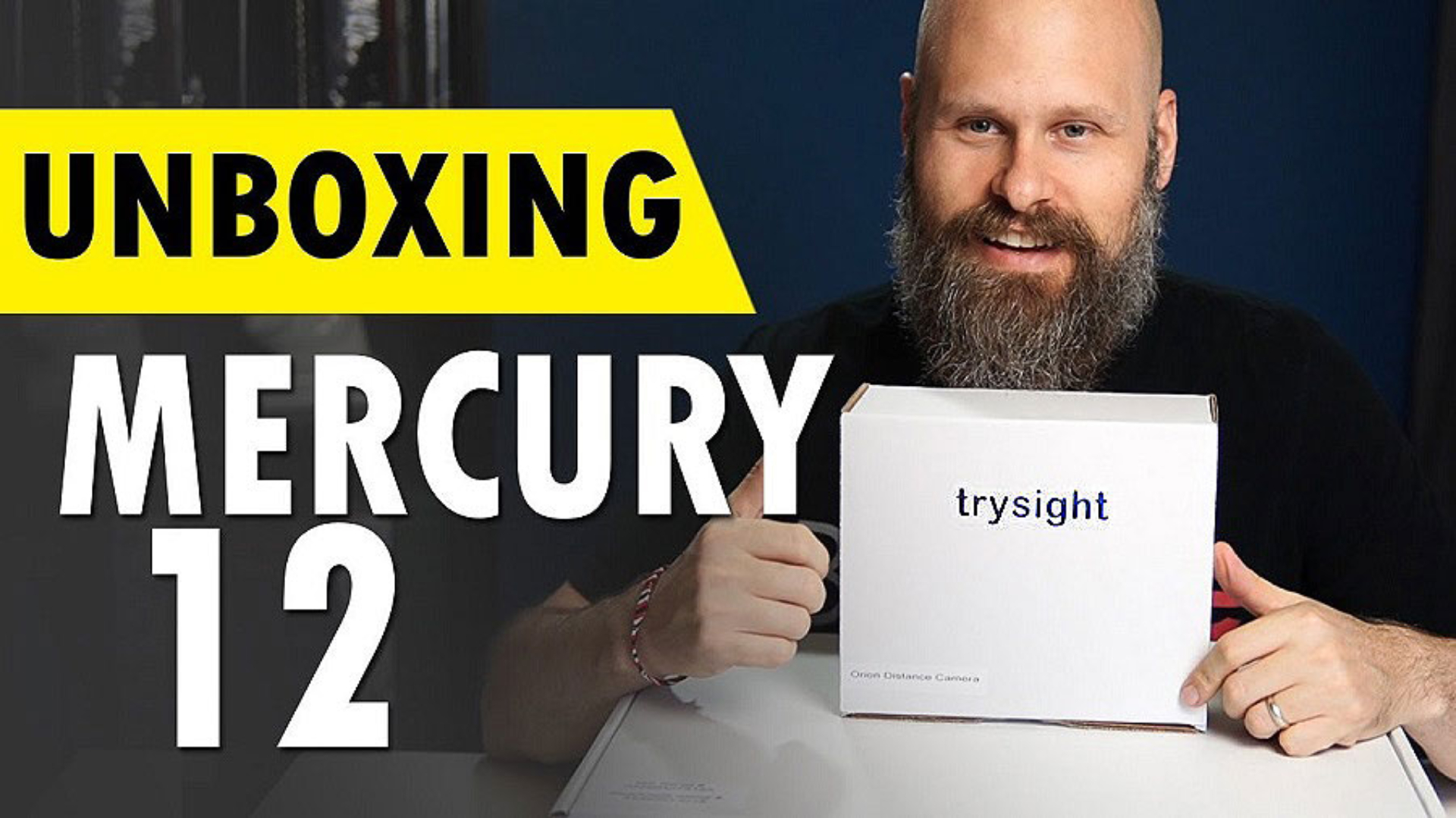 Sam Seavey unboxing the Mercury 12