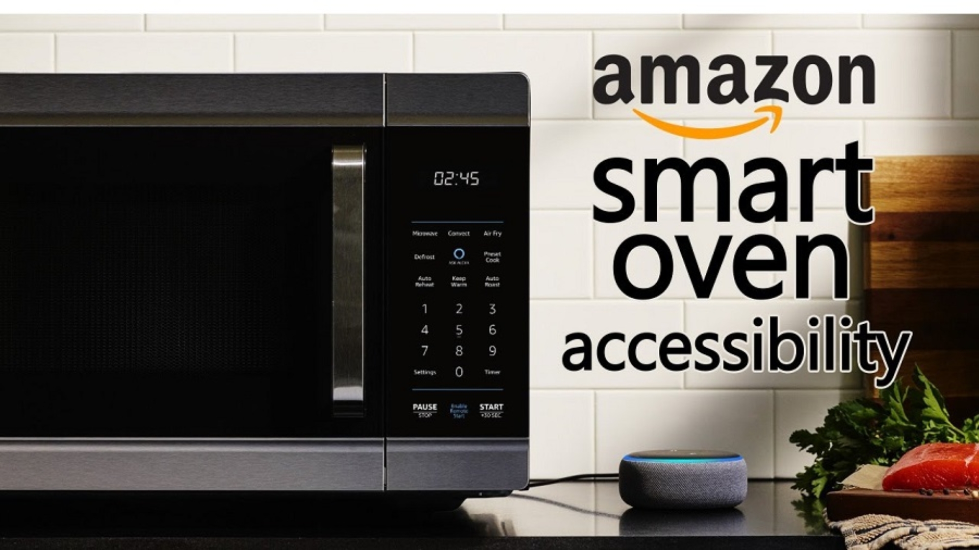 Amazon Smart Oven accessibility